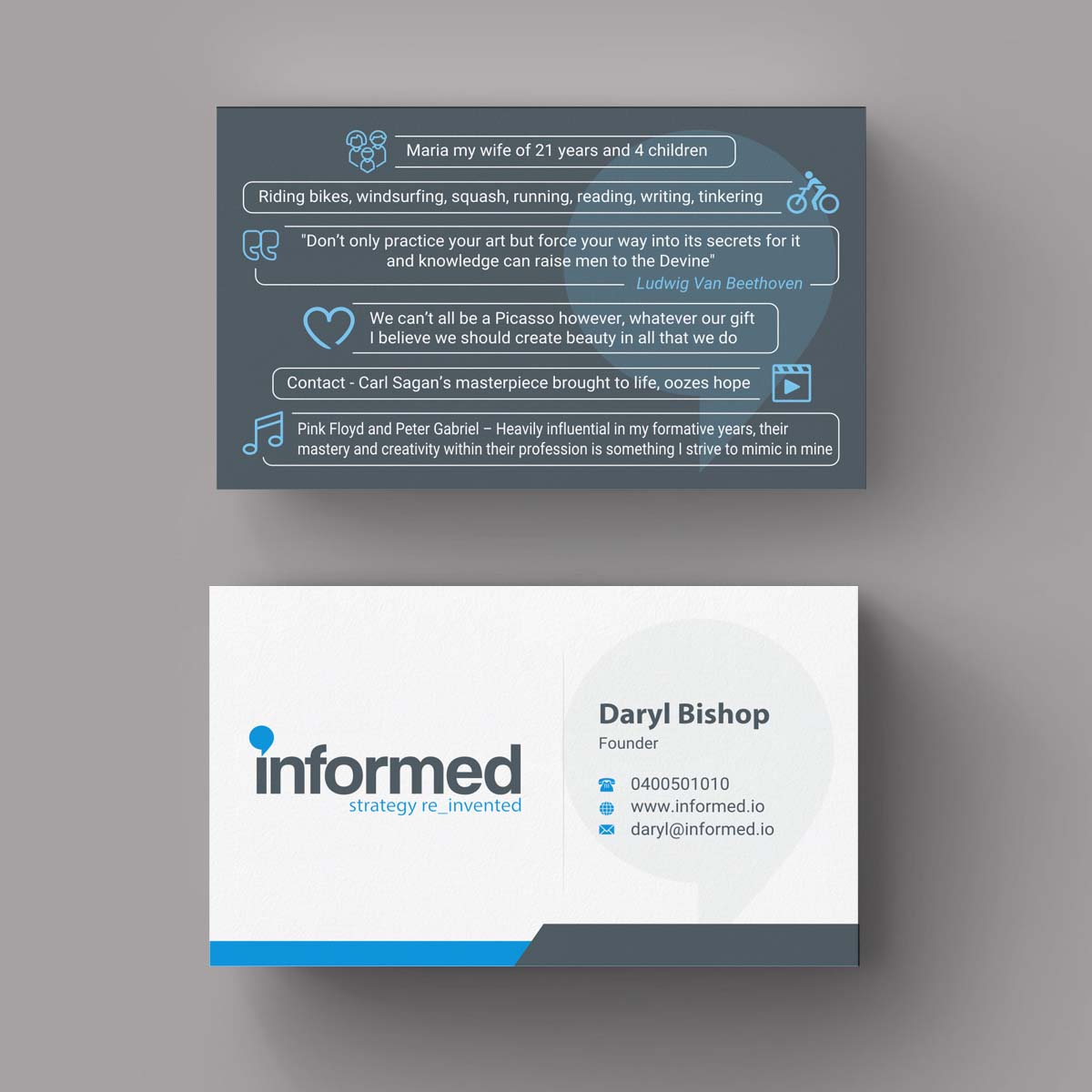 Business Card Design by INDIAN_Ashok for this project | Design #11547853