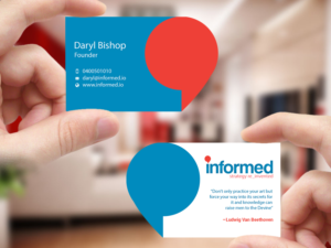 Business Card Design by Creations Box 2015 for this project | Design: #11474305