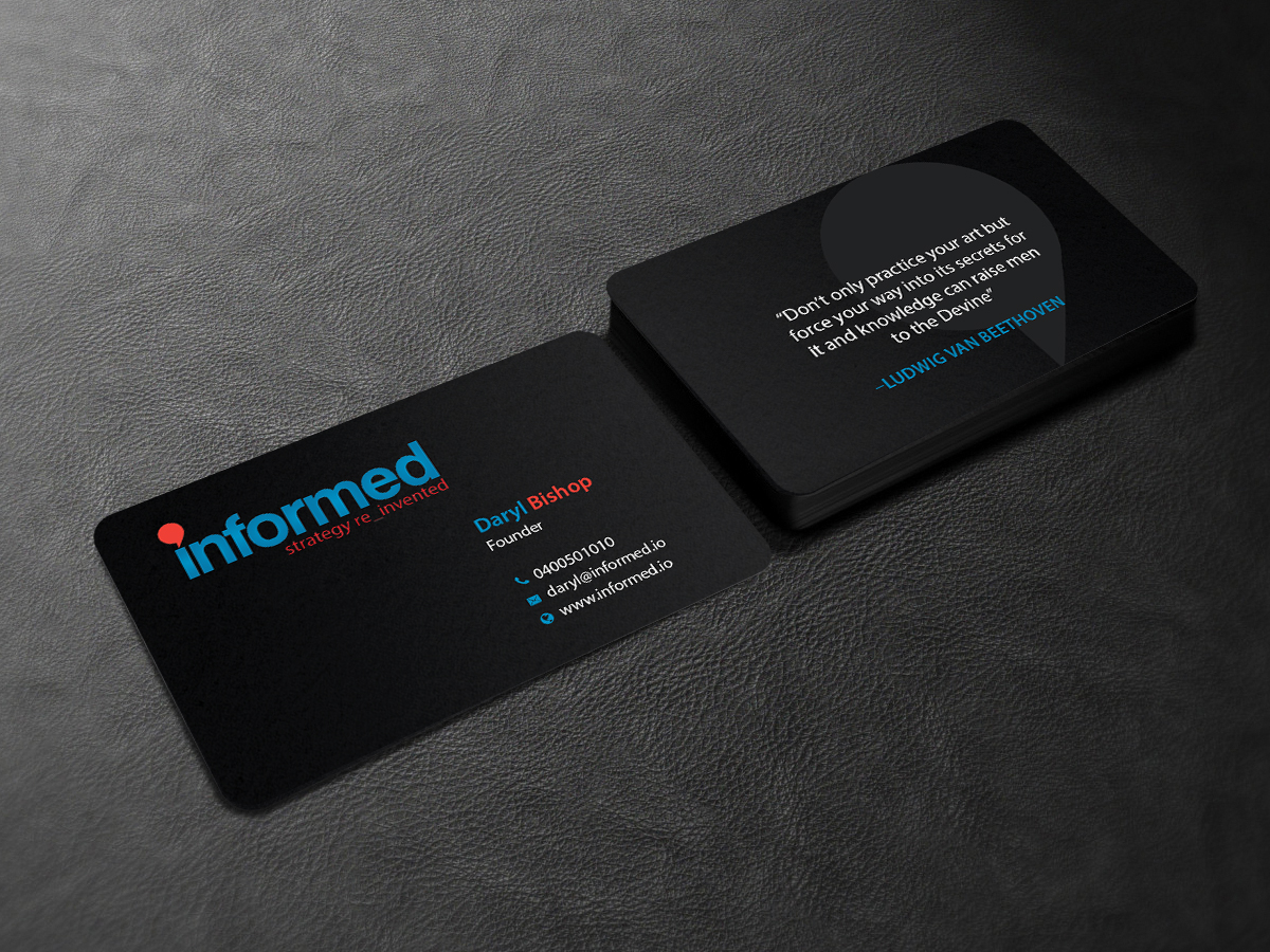 Business Card Design by Creations Box 2015 for this project | Design #11474311