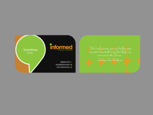 Business Card Design by Creations Box 2015 for this project | Design: #11474316