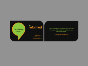 Business Card Design by Creations Box 2015 for this project | Design: #11474317
