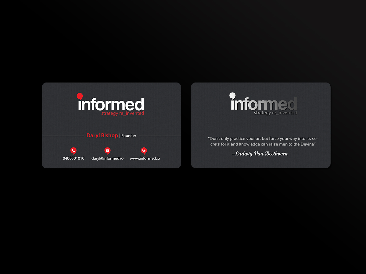 Business Card Design by Creations Box 2015 for this project | Design #11474321