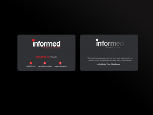 Business Card Design by Creations Box 2015 for this project | Design: #11474321