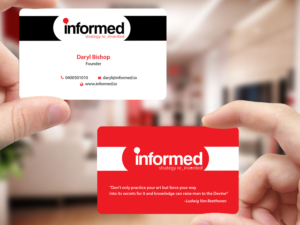 Business Card Design by Creations Box 2015 for this project | Design: #11474322