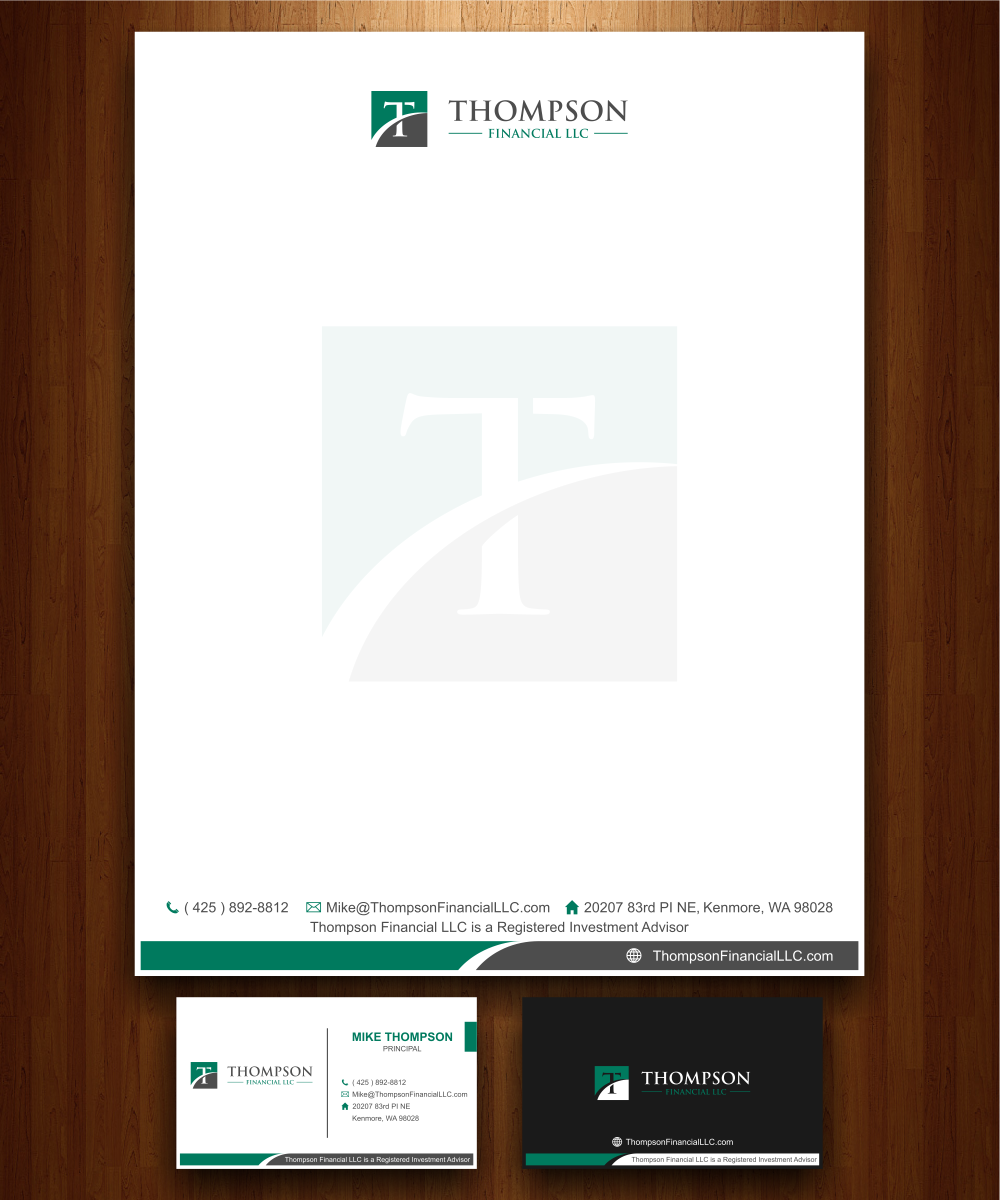 Logo Design by ayart for Thompson Financial LLC | Design #11600601