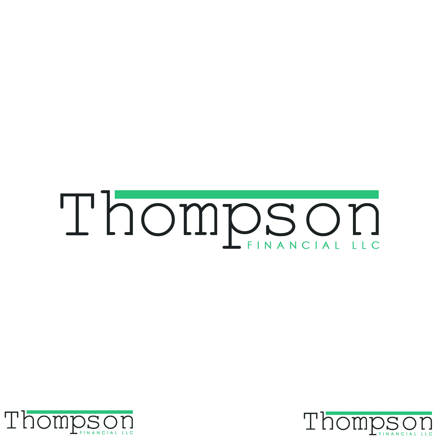 Logo Design by Xiche for Thompson Financial LLC | Design #11500537
