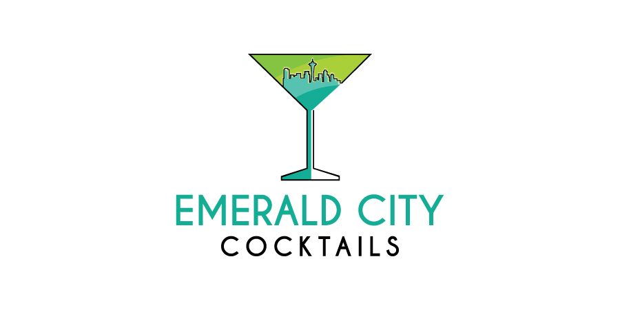 Logo Design by debdesign for Emerald City Cocktails | Design #11471016