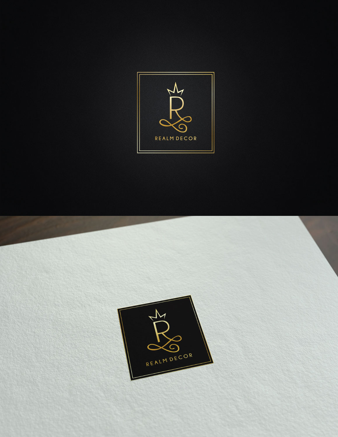 Logo-Design von el. für Realm Decor | Design #11463106