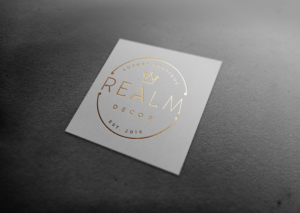 Logo Design by wonderland for Realm Decor | Design: #11467931