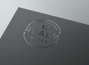 Logo Design by wonderland for Realm Decor | Design: #11467933