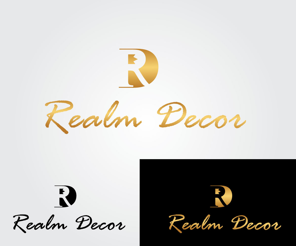 Logo Design by Aeidan for Realm Decor | Design #11462222