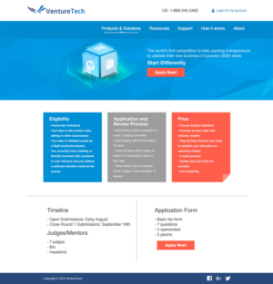 Landing Page Design by Signature