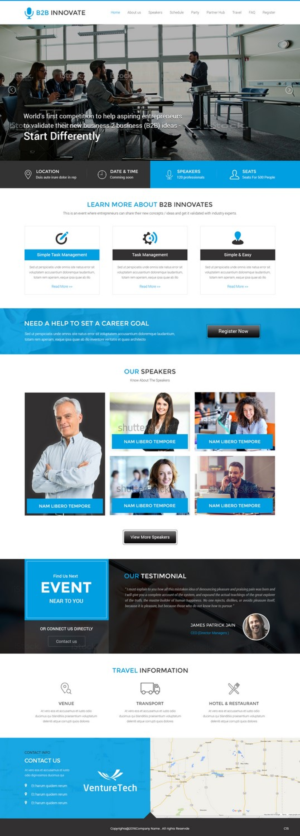 Landing Page-Design von pb für dieses Projekt | Design: #11473017