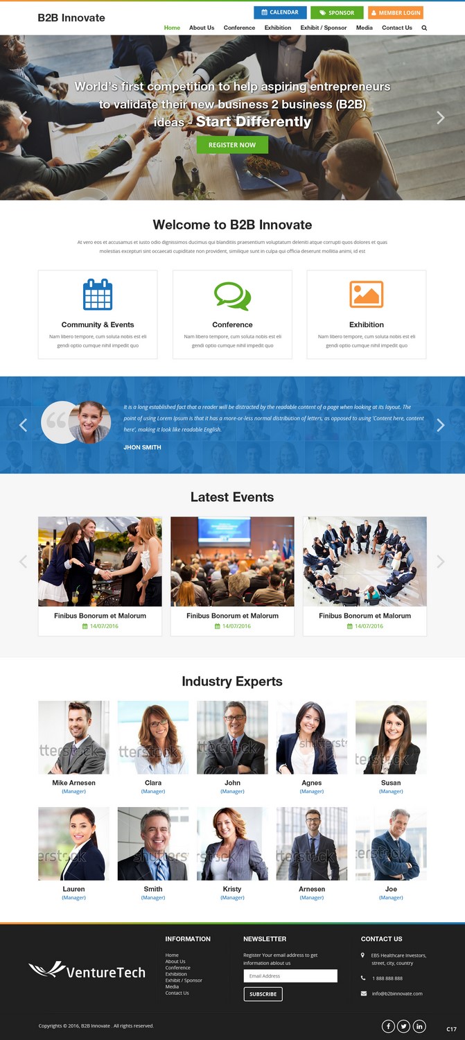 Design de Page d'Accueil par pb pour ce projet | Design #11473021