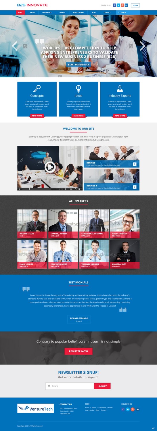 Design de Page d'Accueil par pb pour ce projet | Design #11473948