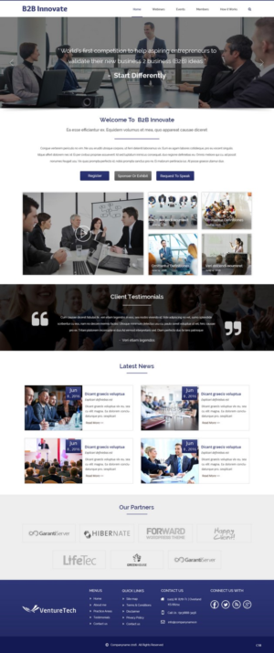 Landing Page-Design von pb für dieses Projekt | Design: #11473949