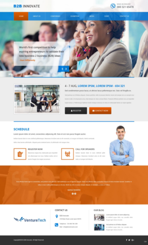Landing Page-Design von pb für dieses Projekt | Design: #11473953