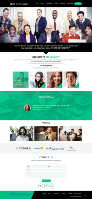 Landing Page-Design von pb für dieses Projekt | Design: #11480434