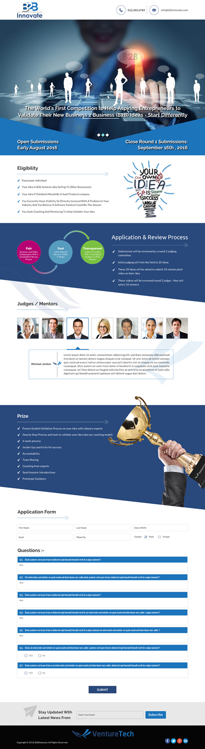 Design de Page d'Accueil par Sbss pour ce projet | Design #11481132