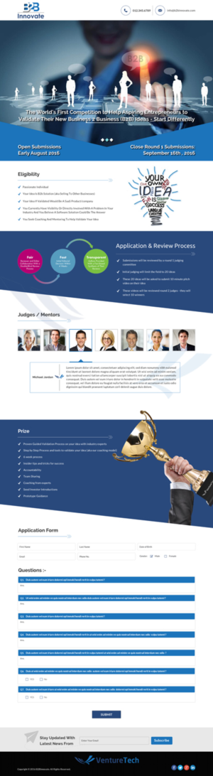 Design de Page d'Accueil par Sbss pour ce projet | Design : #11481132