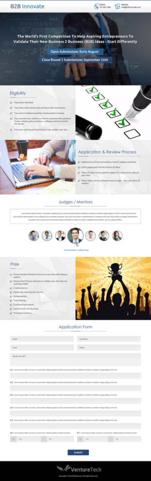 Design de Page d'Accueil par Sbss pour ce projet | Design : #11481133