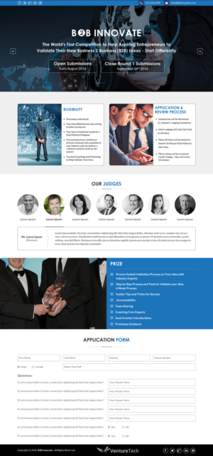 Design de Page d'Accueil par Sbss pour ce projet | Design : #11481142