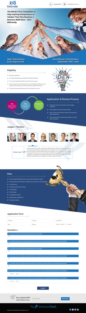 Design de Page d'Accueil par Sbss pour ce projet | Design : #11481144