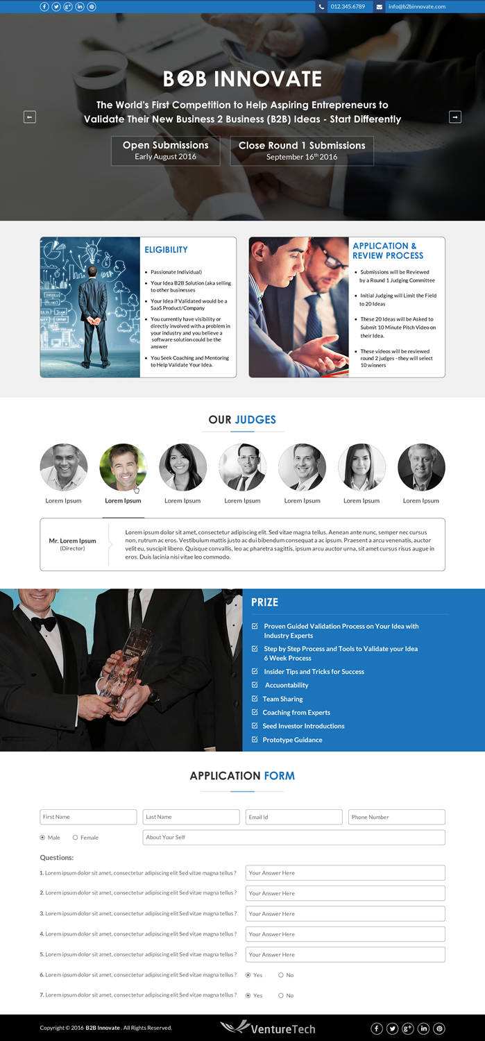 Landing Page Design by Sbss for this project | Design #11481145