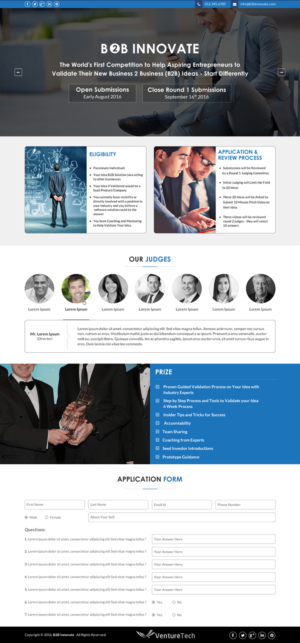 Landing Page-Design von Sbss für dieses Projekt | Design: #11481146