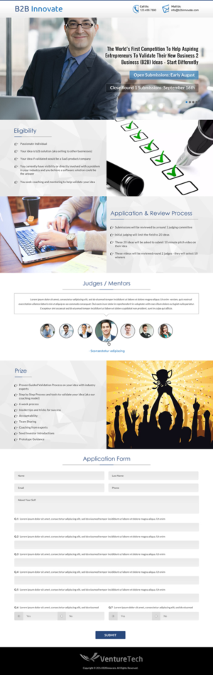 Design de Page d'Accueil par Sbss pour ce projet | Design : #11481211