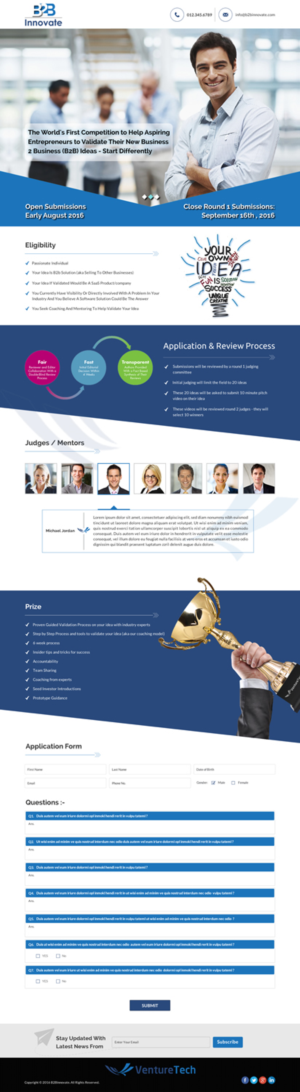 Design de Page d'Accueil par Sbss pour ce projet | Design : #11481213