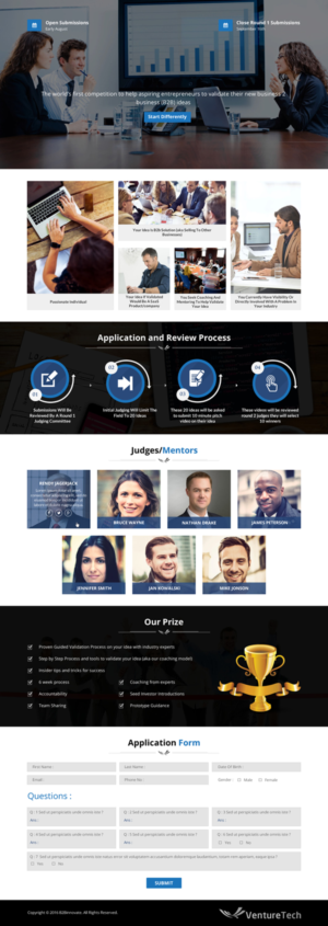 Design de Page d'Accueil par Sbss pour ce projet | Design : #11483326