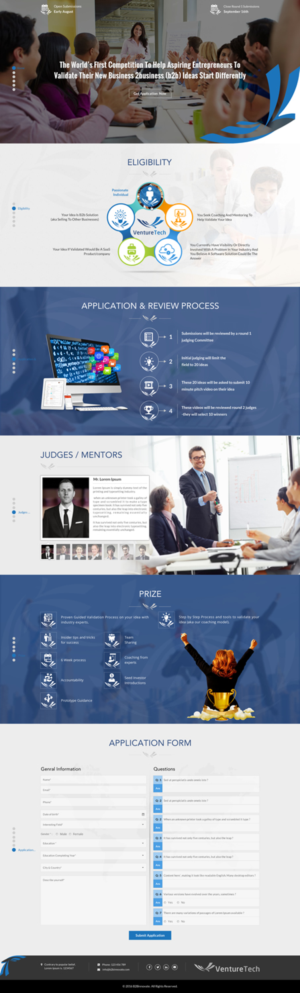 Landing Page-Design von Sbss für dieses Projekt | Design: #11483327