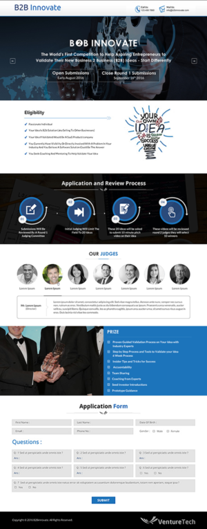 Design de Page d'Accueil par Sbss pour ce projet | Design : #11488495