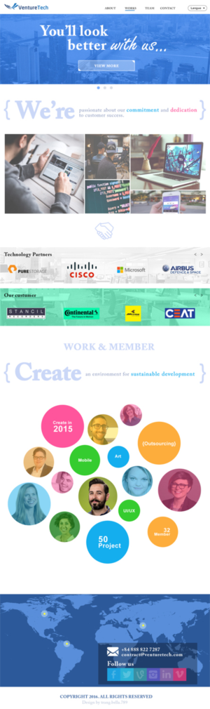 Design de Page d'Accueil par trang.bella.789 pour ce projet | Design : #11512355