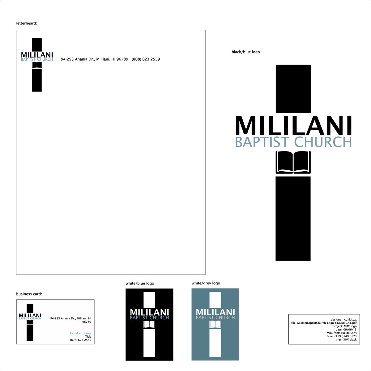Logo Design by CDNKITCAT for Mililani Baptist Church | Design #2325812