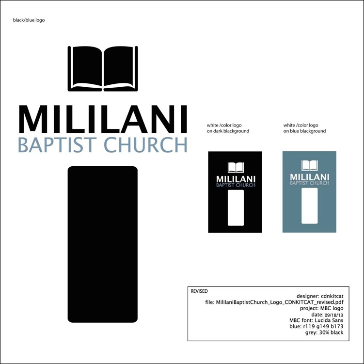 Logo Design by CDNKITCAT for Mililani Baptist Church | Design #2389695