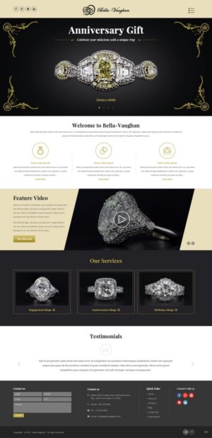Web Design by pb for PhysVisible | Design: #12033826