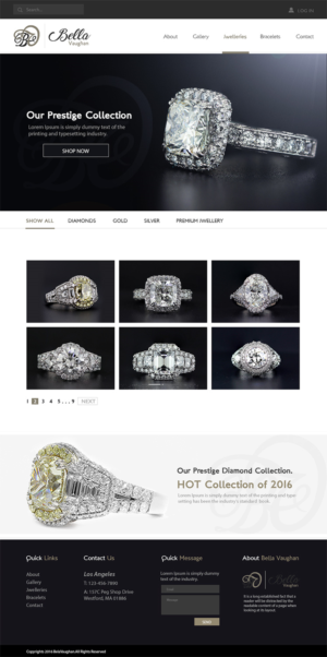 Web Design by primarydesigner2k9 for PhysVisible | Design #12034883