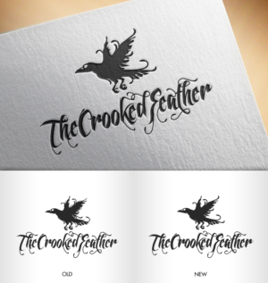 Logo Design by nivleik for The Crooked Feather | Design: #11512449