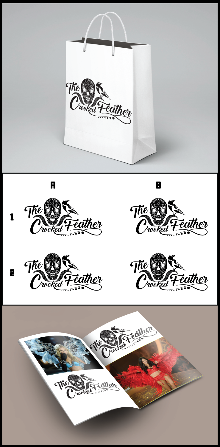 Logo Design by DanielaC for The Crooked Feather | Design #11522340