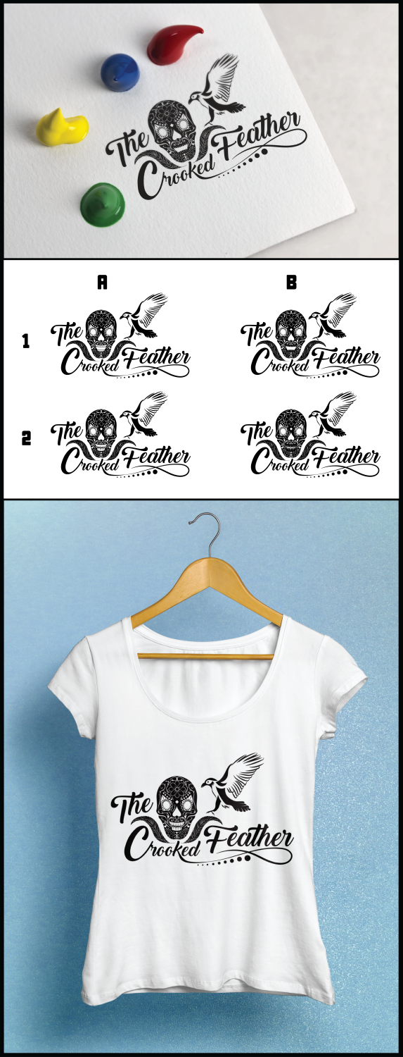 Logo Design by DanielaC for The Crooked Feather | Design #11522341