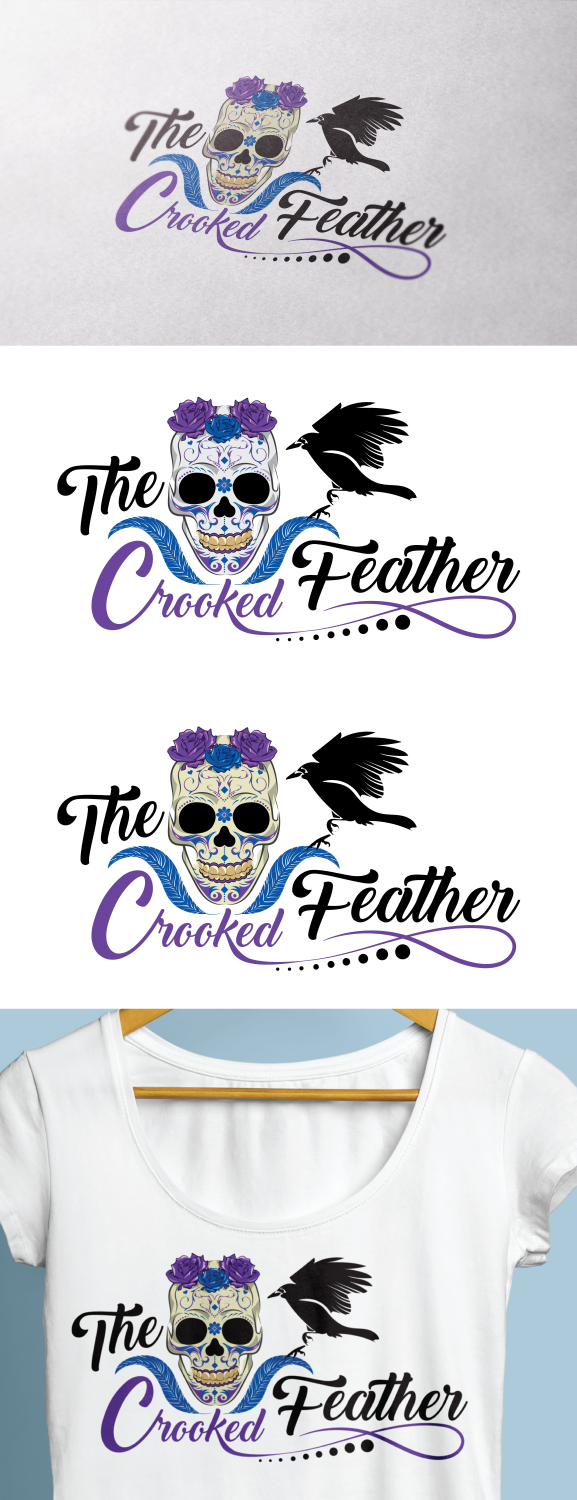 Logo Design by DanielaC for The Crooked Feather | Design #11543852