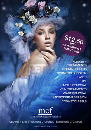 Christmas Anti-Aging Poster Design Project | Poster Design by Atvento Graphics