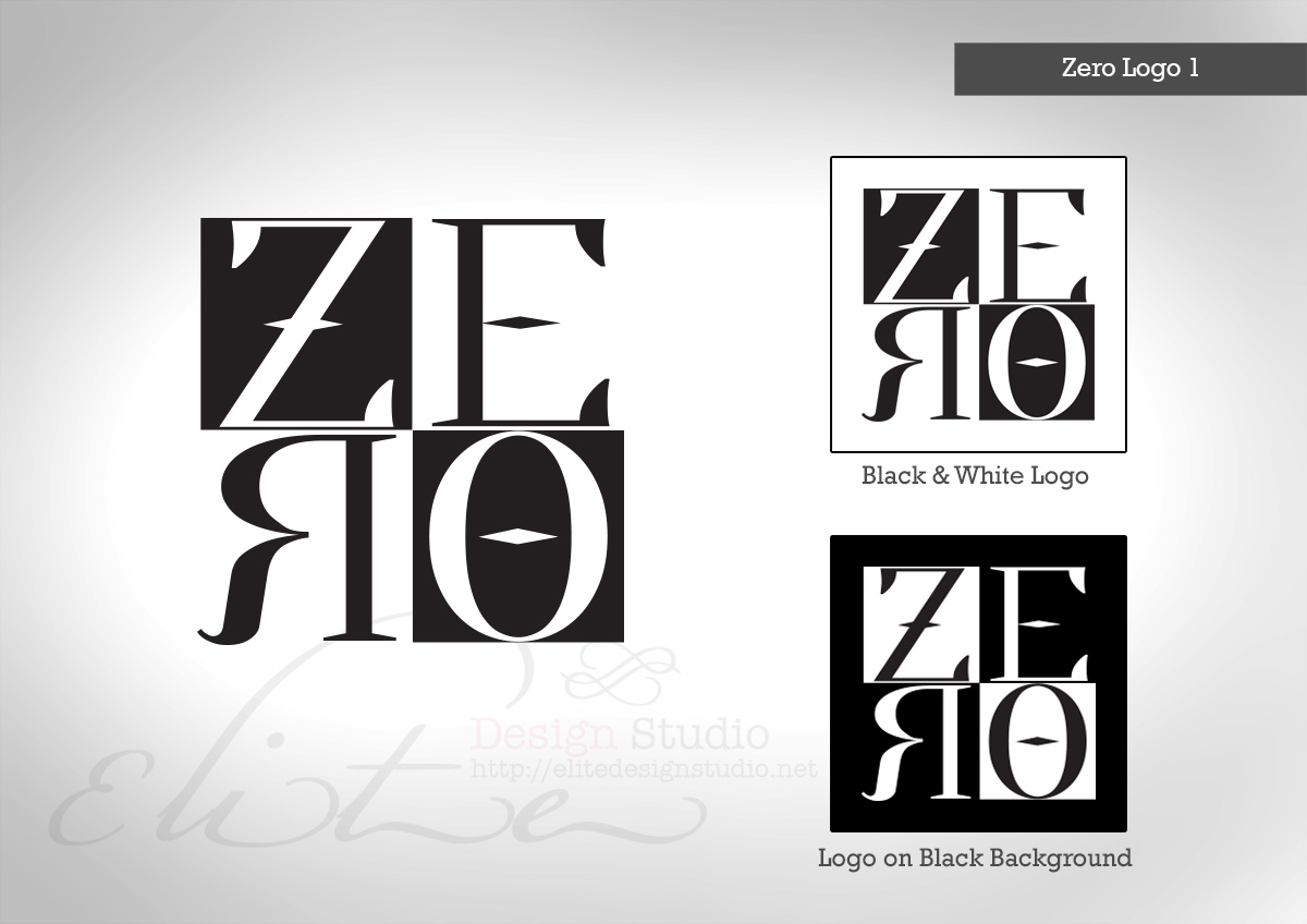 Logo Design by Caroloh for ZERO | Design #2384378