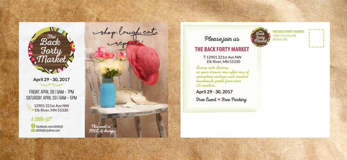 Postcard Design by Venus L. Penaflor for this project | Design #11500498