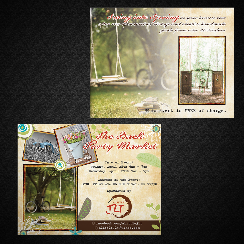 Postcard Design by Mon01 for this project | Design #11502558