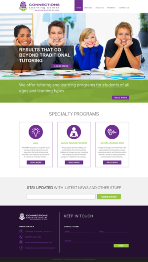 Web Design by makiz86 for this project | Design #11511946