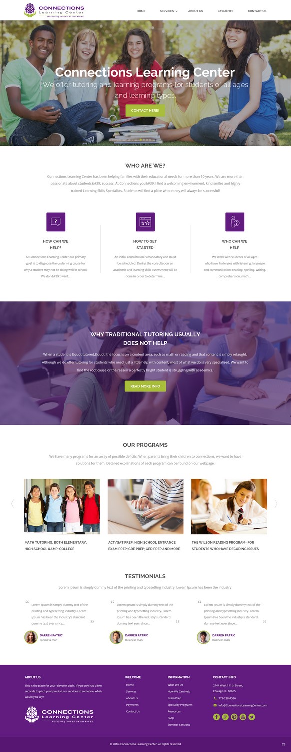Web Design by pb for this project | Design #11473065