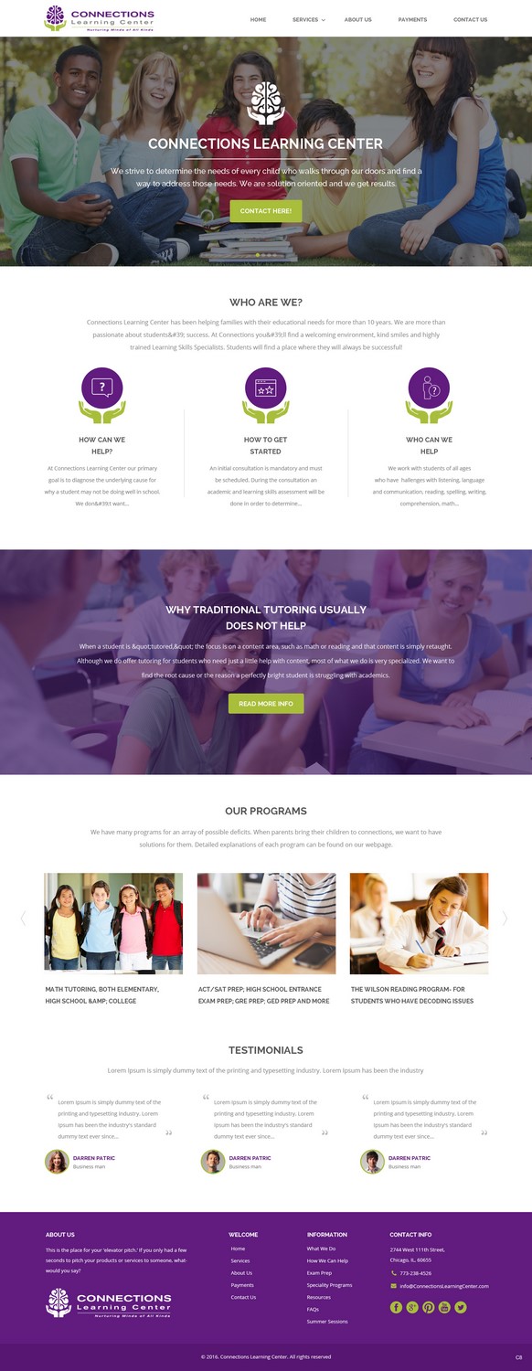 Web Design by pb for this project | Design #11507366